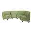 Kid Comfort Collective Modular Wedge Chairs, 4-Pack - Fern Green-124164487