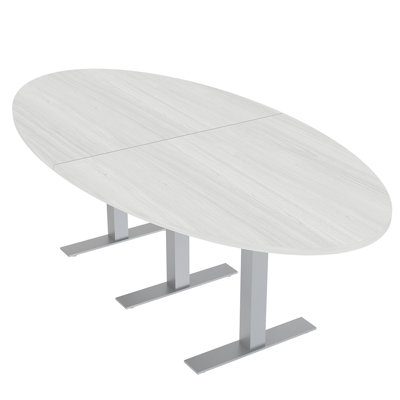 Conference Table with T-Shaped Bases