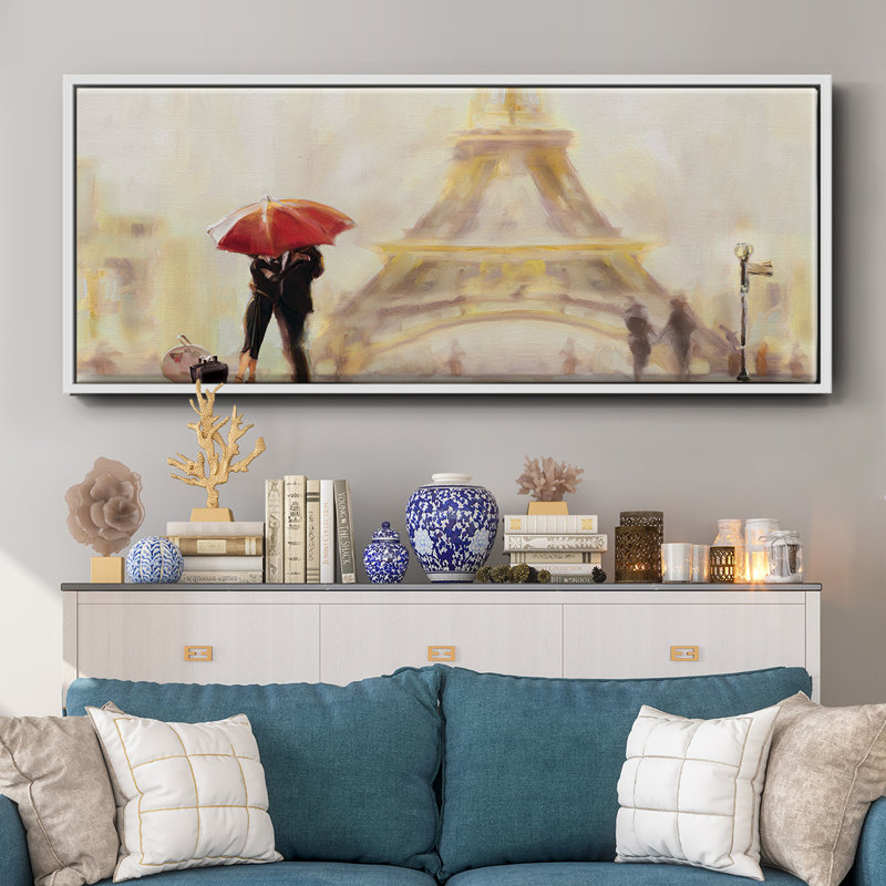 Paris Moment - toile encadrée, H 8 po x l 20 po