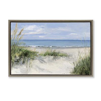 Tall Grasses by Beach Coast Floating Frame, design by Sally Swatland