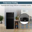 Conserv 19in Stainless Compact 2 Door Refrigerator 4.5cf Reversible Door 115V-79031374