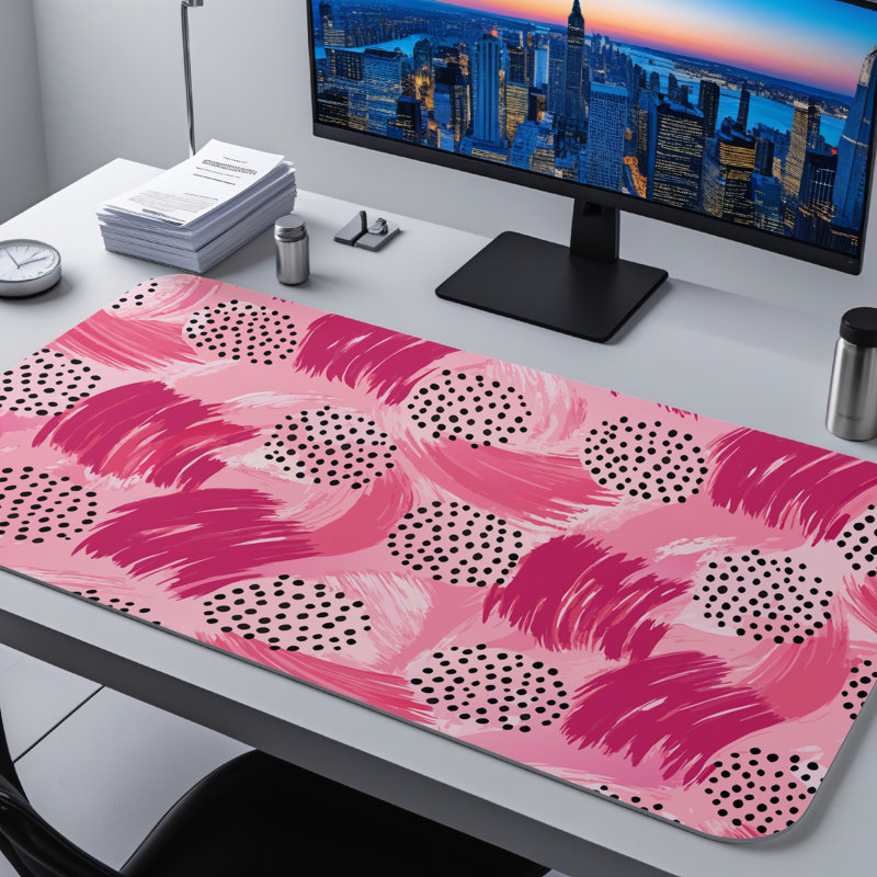 Polyester Desk Pad, 31.5x15.5