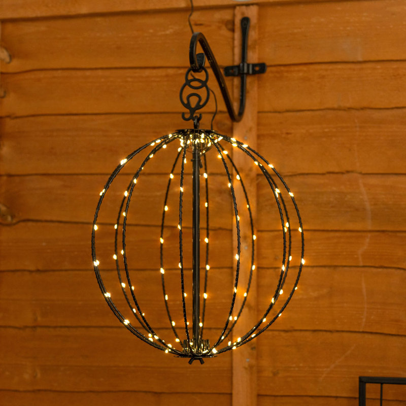 Caelix Black Solar Powered Integrated LED Metal Pathway Light