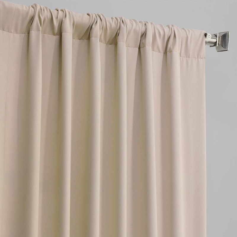 Rideaux obscurcissant Destinie, Lait de poule, L 50 po x L 120 po