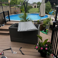 200 gal Stoney Extra Large Deck Box by Suncast at Fleet Farm