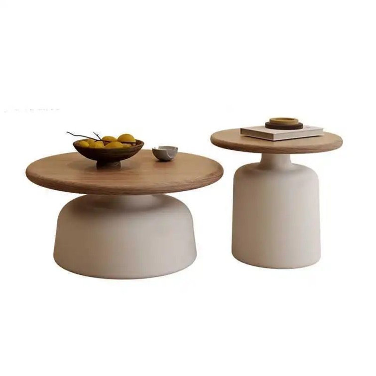 Modern Minimalist Nesting Twin Side Tables