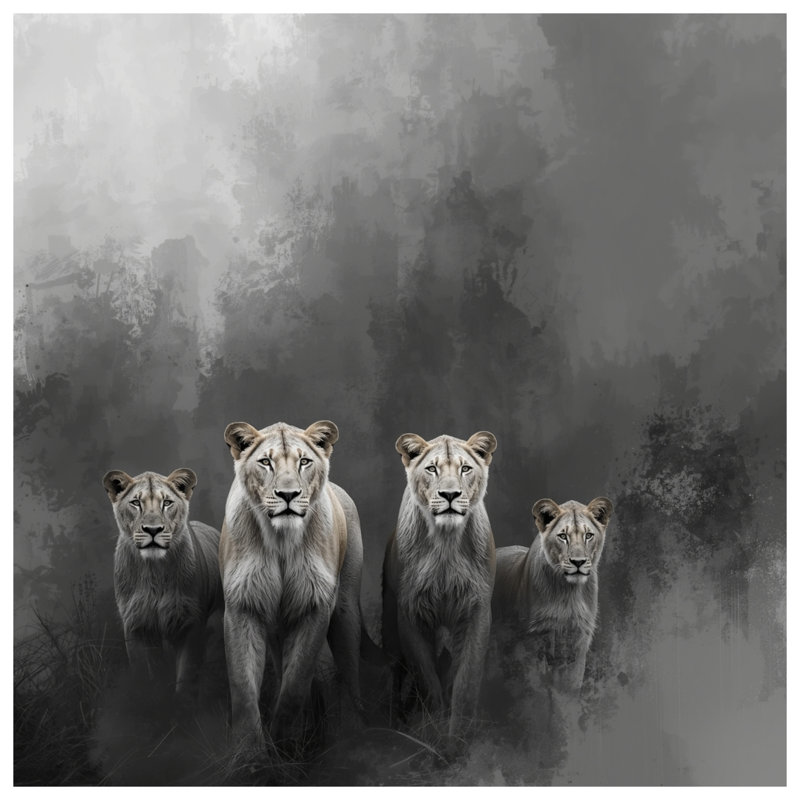 Coussins décoratifs Lions, 20 x 20 inches