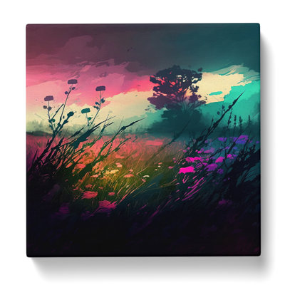 Meadow Graphic Art No.1 - Wrapped Canvas