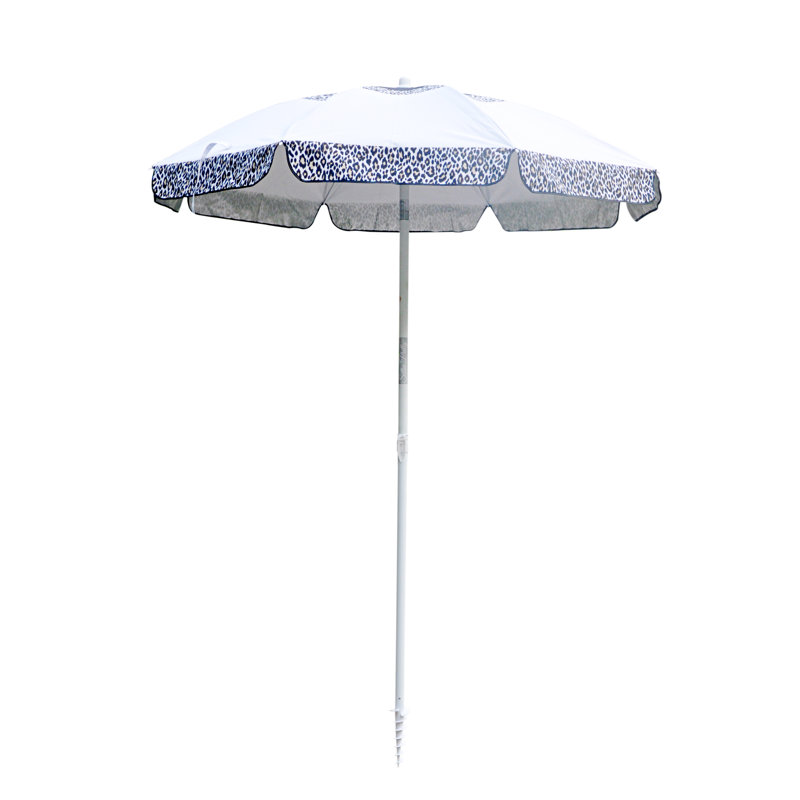Parasol de plage Demers Luxe Leopard