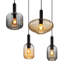 6 - Light Matte Black Pendant