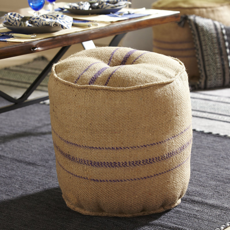 Dejahnay Upholstered Pouf