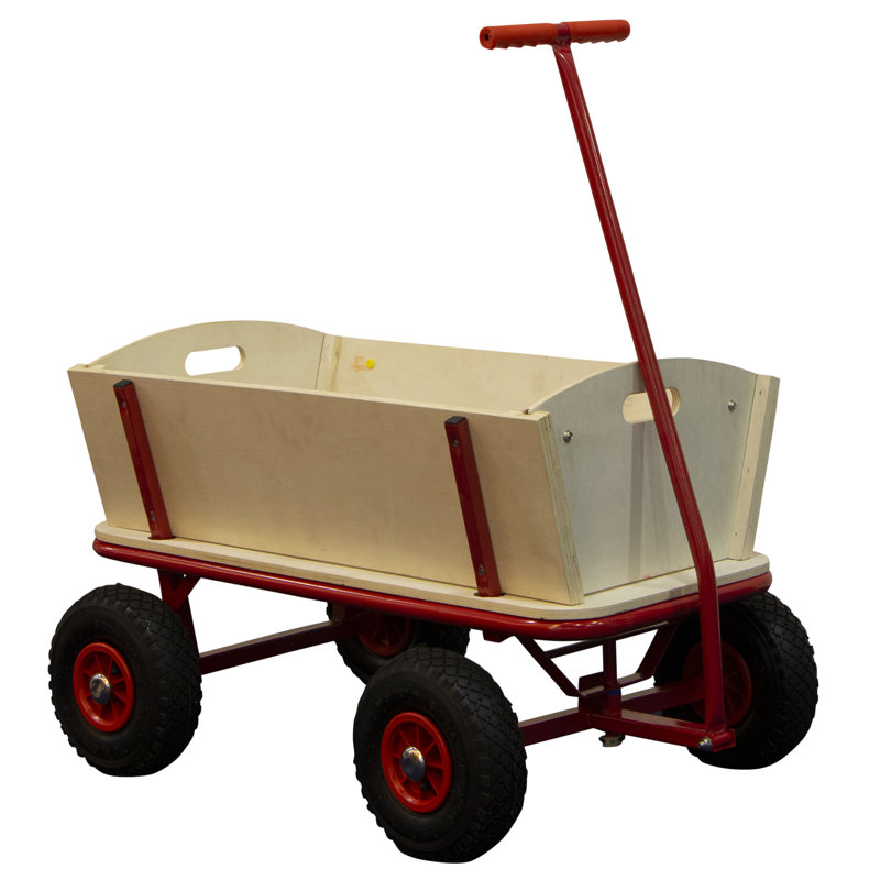 97cm H x 61cm W x 94.5cm D Platform Trolley, Red