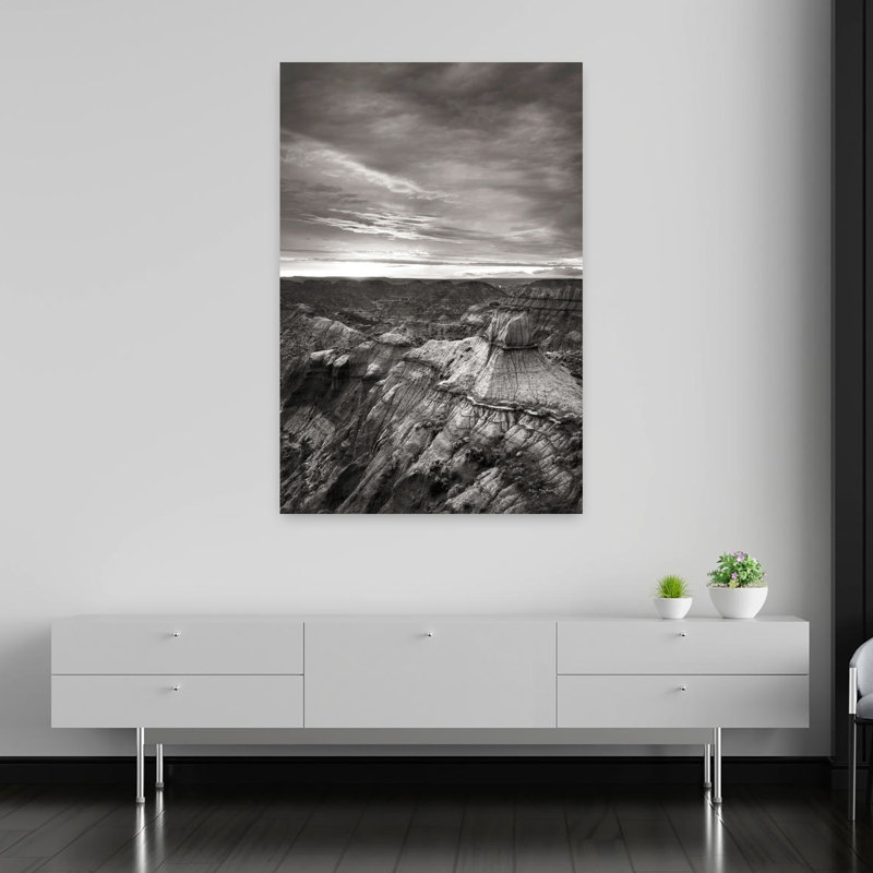 Makoshika Badlands 1 Piece Wrapped Canvas Wall Art, 152.4 cm H x 101.6 cm W