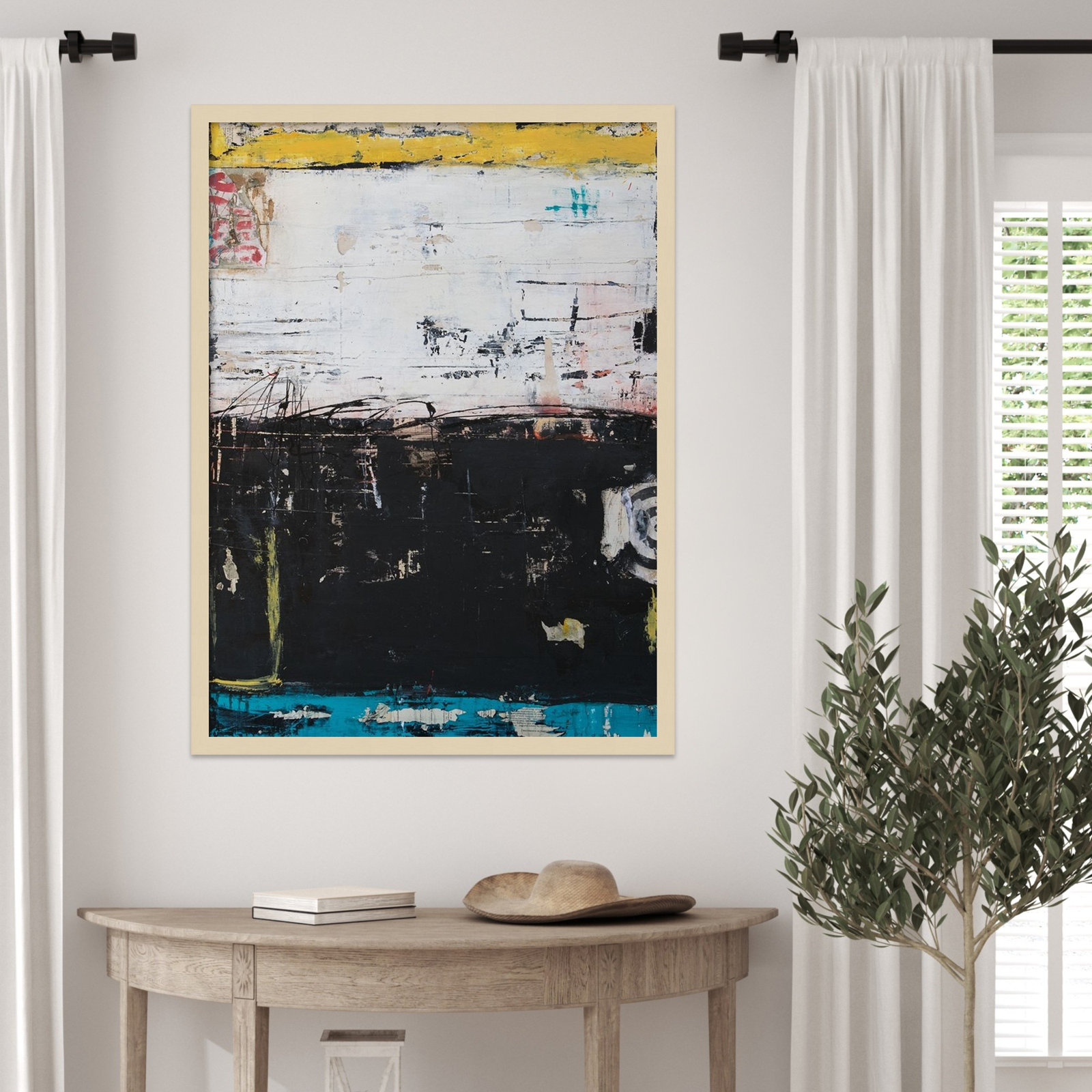 Down and Dirty Print by Erin Ashley, 33" H x 25" W, Brown