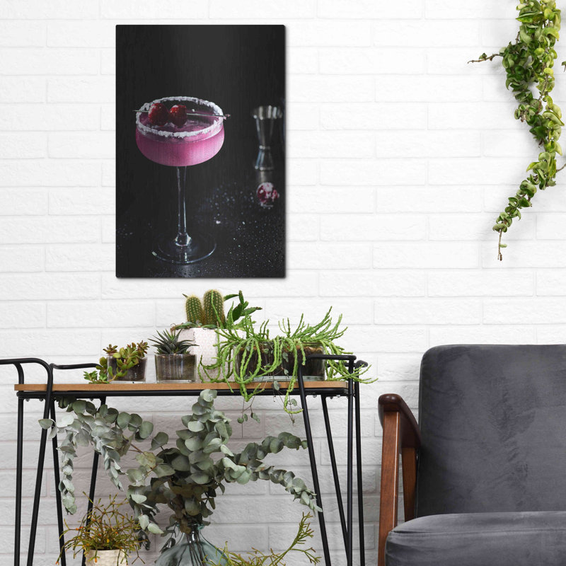 «Purple Rain» par Luxe Metal Portfolio, H 16 po x l 12 po