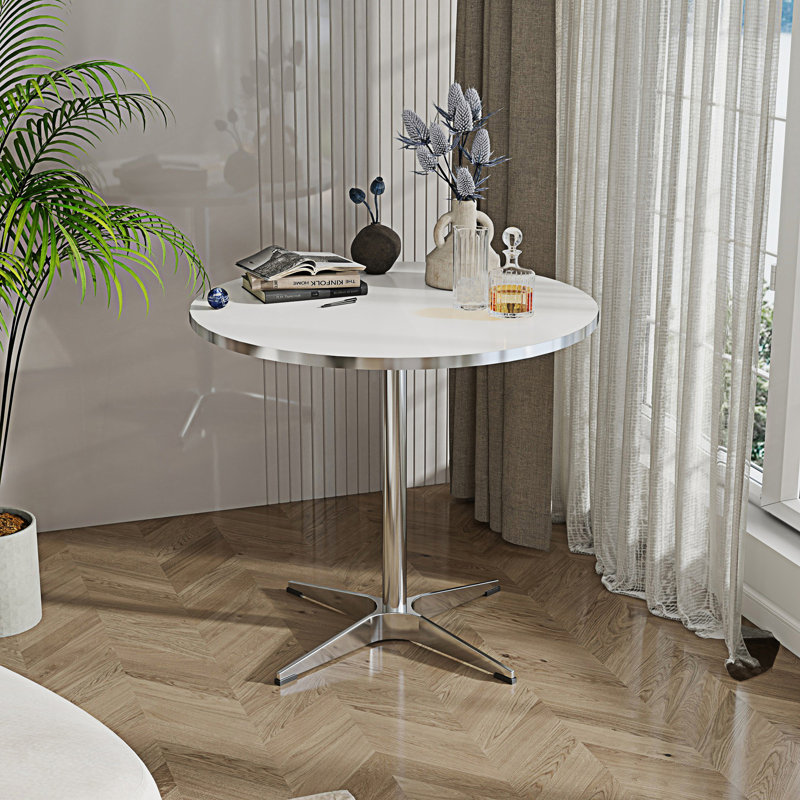 Petite table à manger circulaire moderne