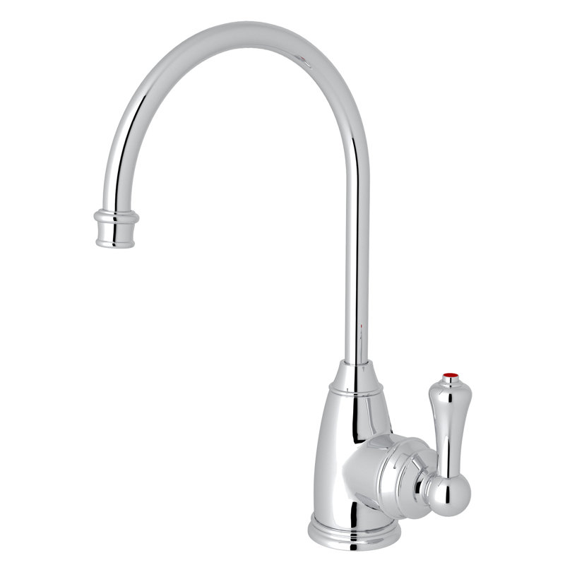 Georgian Era Hot Water Dispensers with Accessories, Polished Chrome