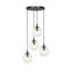 Cadesha 4 - Light Black Cluster Pendant-1473460360