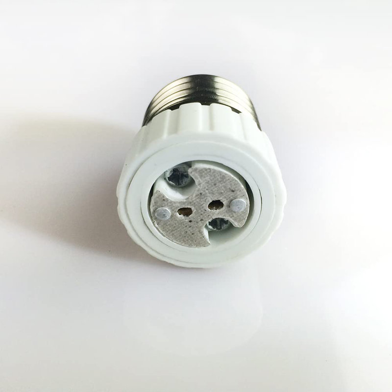 Flame Retardant PBT Lamp Holder Adapter - E27 to MR16/G5.3/G4 Converter - High Temp Resistant Socket for LED/Halogen Laboratory & Industrial Lighting - Compatible with E27 Edison Bases