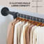 Adjustable Wall Mounted Clothes Rack