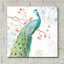  'Jaipur 1 C' by Danhui Nai Acrylic Glass Wall Art, 12" x 12"-1842340688
