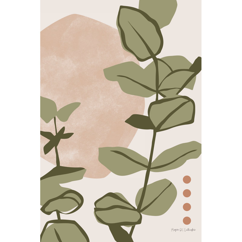 Restore Eucalyptus II by Megan Gallagher - Graphic Art, 46 cm H x 30 cm W, Wrapped Canvas