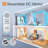 Low Profile Ceiling Fan with Light and Remote Control-760464401