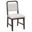 Ensemble de table de salle à manger vintage extensible pour 4 à 6 personnes avec 4 chaises rembourrées et 1 banc