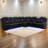 Jessmeet 3-Piece Power Reclining Sectional Set with Wireless Charging, Reading Lights & LED Lighting-249241751