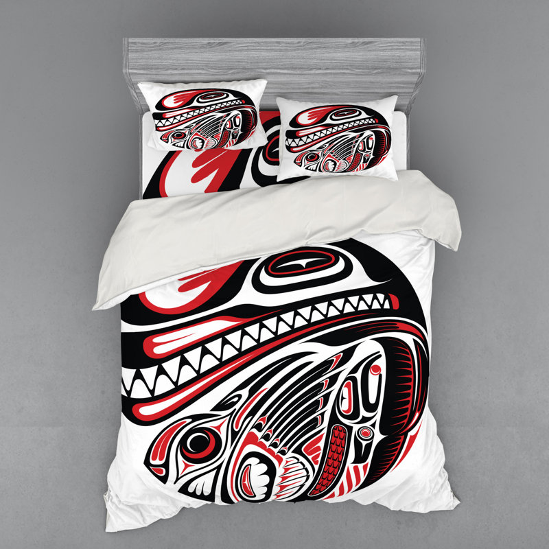 Eclectic Polyester Duvet Cover, Queen Duvet Cover + 3 Additional Pieces