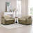 Deep Seated Sofa Set With Two Single Deep Seat Sofa Suitable For Living Room-543930056