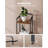 Bookcase Bookshelf, Narrow Book Shelf, Industrial Corner Shelf Storage Organizer, Slim Shelving Unit for Home Office, Living Room, Bedroom, Kitchen, Rustic Brown and Black-1620574117-1628539627