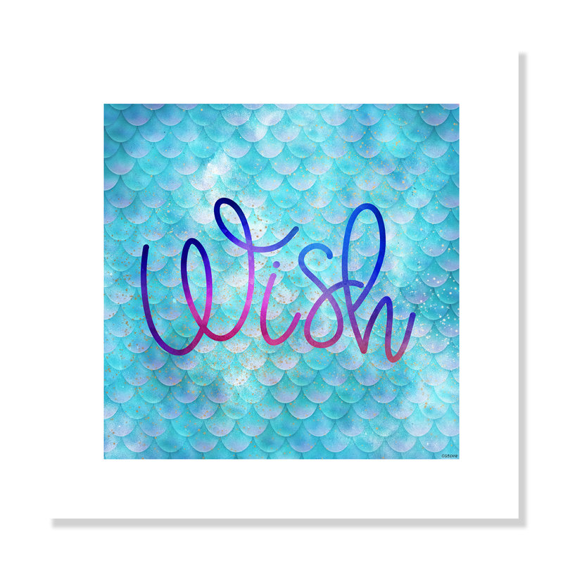 Wish Fantasy & Sci-Fi, 16" H x 16" W x 1" D, Paper