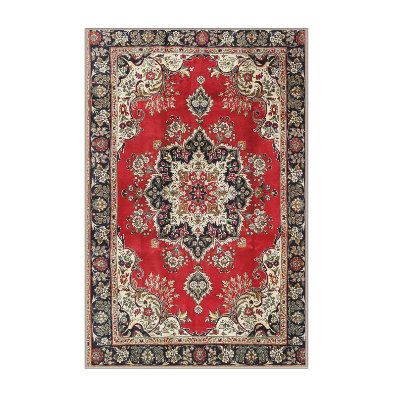 Mokszycki Oriental Indoor Rug, Rectangle 5' x 7'