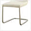 Chaises de salle à manger en similicuir Modern Elegance avec pieds en métal chromé pour des sièges élégants et confortables