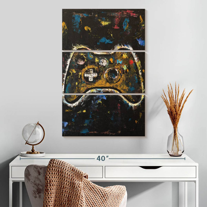 Gamer, 32" H x 20" W