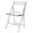 Clear Resin Folding Chair by Chivari