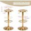 Ensemble de 4 tabourets de bar réglables à hauteur réglable-106866411-126450937