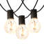 Pro 12-Light 26 ft. Outdoor Plug-In LED 1-Watt G40 Soft White Bulb String Lights-110653330