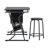 Eclipse Ultra Drafting Center Craft Table and Stool-92434733