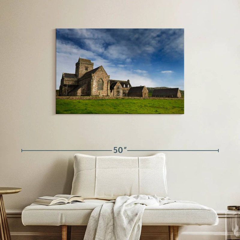 Abbaye et monastère Adella Iona, H 26 po x l 39 po