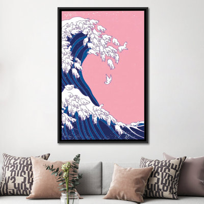 Llama Waves Barlena - impression d'art graphique