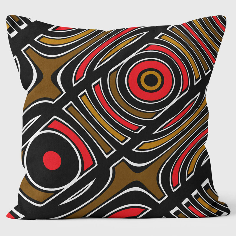 Africa Abstract Cushion