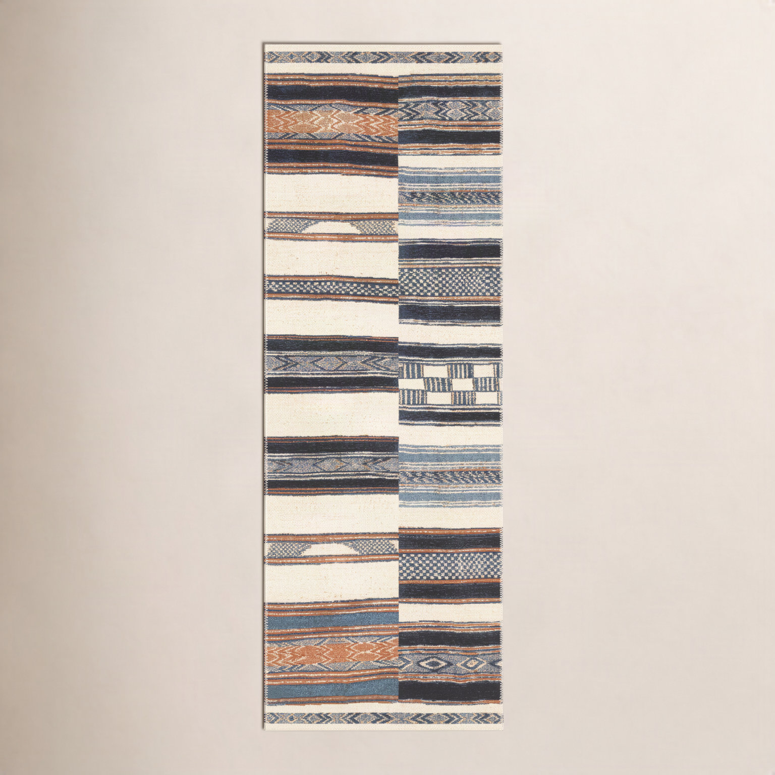 Oniel Geometric Rug, Runner 2'5" x 7'8"