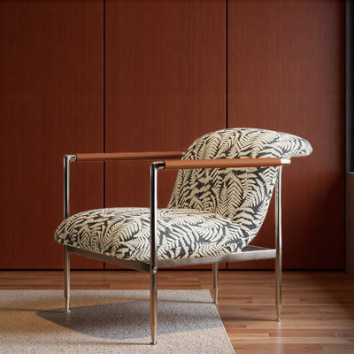Fauteuil de loisir simple et confortable.