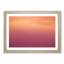 Peach Seascape - Picture Frame Photograph Print-55738989-55738991