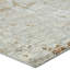 Tapis taupe touffeté à la main à motif abstrait Raines-895087263