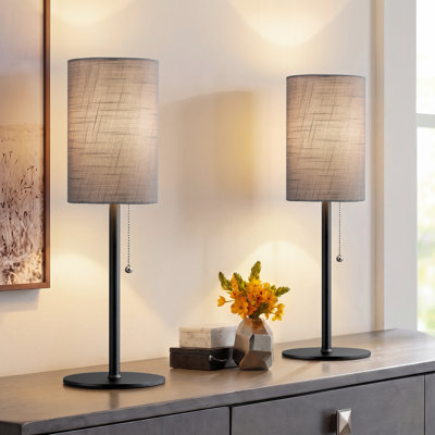 19" H Metal Table Lamp