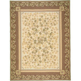 Wool Floral Area Rug