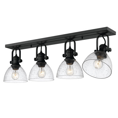 Addisyn 34.5'' 4 -Light Fixed Track Track Kit with Dimmable